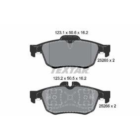 Acquista Kit pastiglie freni da TEXTAR 2526501 a buon mercato per soli 41,20 €