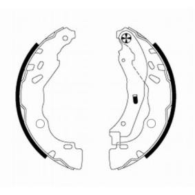 Bremsbackensatz 91077200 für DS