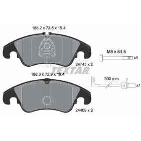 Acquista Kit pastiglie freni da TEXTAR 2474381 a buon mercato per soli 132,95 €