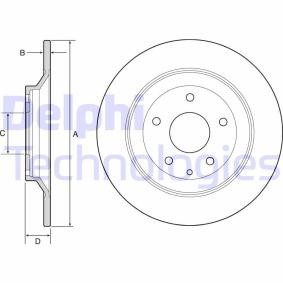 Compre Disco de travão da DELPHI BG4567 a um preço baixo por 120,66 €