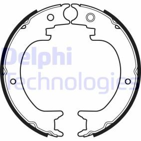Compre Jogo de maxilas de travão, travão de estacionamento da DELPHI LS2082 a um preço baixo por 43,46 €