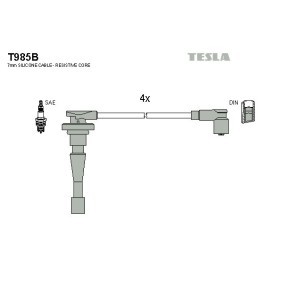 Compre Jogo de cabos de ignição da TESLA T985B a um preço baixo por 20,08 €