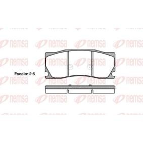 Acquista Kit pastiglie freni da REMSA 1402.00 a buon mercato per soli 40,09 €