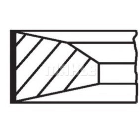 Comprar Juego de aros de pistón de MAHLE ORIGINAL 038 90 N0 a bajo precio de 50,68 €