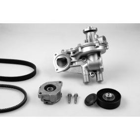 VOLKSWAGEN Wasserpumpe + Keilrippenriemensatz von GK