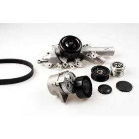 Achetez des Pompe à eau+Jeu de courroie trapézoïdale à nervures GK K980493C à prix pour 202,71 €