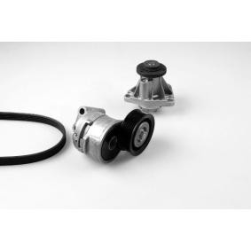 Achetez des Pompe à eau+Jeu de courroie trapézoïdale à nervures GK K980743A à prix pour 172,79 €
