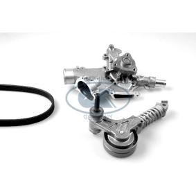 Achetez des Pompe à eau+Jeu de courroie trapézoïdale à nervures GK K980748A à prix pour 147,64 €