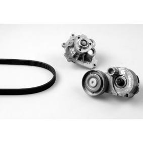 Achetez des Pompe à eau+Jeu de courroie trapézoïdale à nervures GK K980768B à prix pour 96,13 €