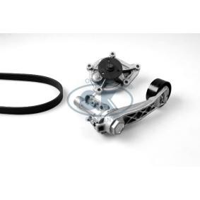 Achetez des Pompe à eau+Jeu de courroie trapézoïdale à nervures GK K986810A à prix pour 119,94 €
