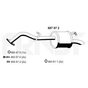 Endschalldämpfer 687072 von ERNST günstig für 104,70 € online kaufen