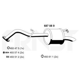 Endschalldämpfer 687089 von ERNST günstig für 94,61 € online kaufen