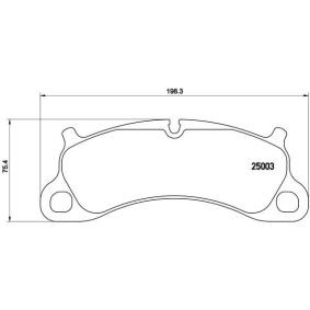 Comprar Juego de pastillas de freno de BREMBO P 65 025 a bajo precio de 111,79 €