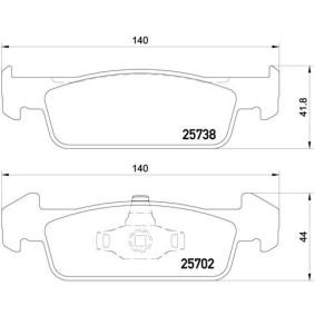 Köp Bromsbelägg av BREMBO P 68 060 till det låga priset 320,55 kr