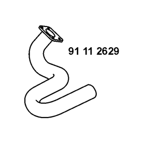 Köp Avgasrör av EBERSPÄCHER 91 11 2629 till det låga priset 1155,36 kr