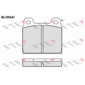 Köp Bromsbelägg av FTE BL1005A1 till det låga priset 413,58 kr
