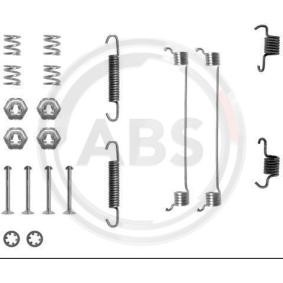 Comprar Juego de accesorios, zapatas de freno de A.B.S. 0651Q a bajo precio de 11,24 €