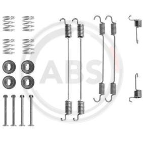 Comprar Juego de accesorios, zapatas de freno de A.B.S. 0750Q a bajo precio de 10,44 €