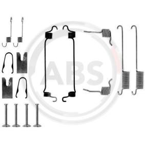 Compre Kit de accesorios de las zapatas de freno de A.B.S. online para Escort Mk5 Cabrio (ALL) a precios moderados
