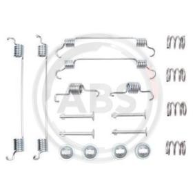 Comprar Juego de accesorios, zapatas de freno de A.B.S. 0820Q a bajo precio de 15,61 €