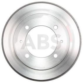 Bremstrommel 2616-S MITSUBISHI SPACE STAR von A.B.S.