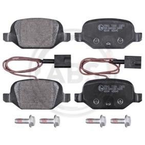 Acquista Kit pastiglie freni da A.B.S. 37863 a buon mercato per soli 24,83 €