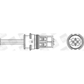 Achetez des Sonde lambda BERU OPH044 à prix pour 66,32 €