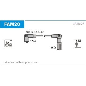 Compre Jogo de cabos de ignição da JANMOR FAM20 a um preço baixo por 28,01 €