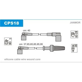 Compre Jogo de cabos de ignição da JANMOR CPS18 a um preço baixo por 40,30 €