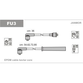 Compre Jogo de cabos de ignição da JANMOR FU3 a um preço baixo por 16,73 €