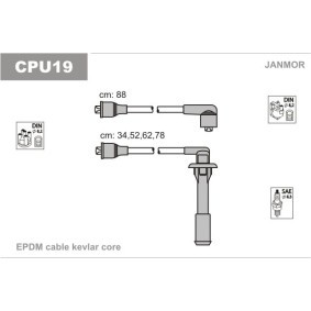 Compre Jogo de cabos de ignição da JANMOR CPU19 a um preço baixo por 41,35 €