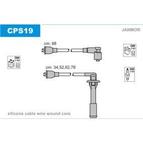 Compre Jogo de cabos de ignição da JANMOR CPS19 a um preço baixo por 53,56 €