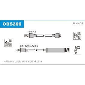 Compre Jogo de cabos de ignição da JANMOR ODS206 a um preço baixo por 14,97 €