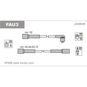 Compre Jogo de cabos de ignição da JANMOR FAU3 a um preço baixo por 14,78 €