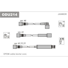 Acquista Kit cavi candele da JANMOR ODU214 a buon mercato per soli 24,72 €