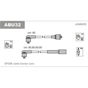 Compre Cabos de velas de JANMOR online para Golf IV Cabrio (1E) a preços moderados