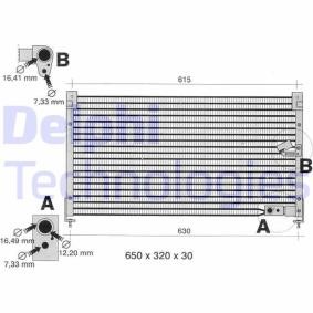 Köp Kondensor, klimatanläggning av DELPHI TSP0225134 till det låga priset 935,54 kr
