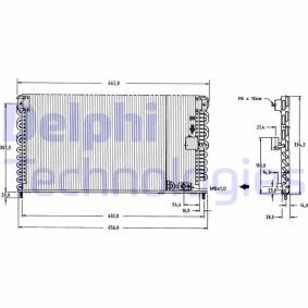 Compre Condensador, ar condicionado da DELPHI TSP0225149 a um preço baixo por 58,55 €