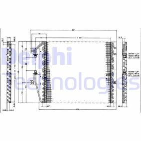 Klimakondensator von DELPHI TSP0225163