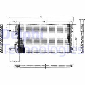 Köp Kondensor, klimatanläggning av DELPHI TSP0225168 till det låga priset 1463,77 kr
