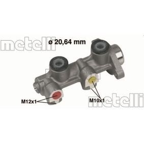 Comprar Cilindro principal de freno de METELLI 05-0190 a bajo precio de 48,11 €