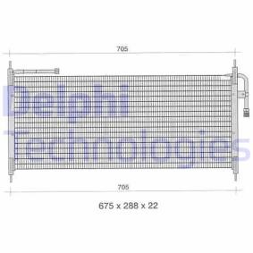 Klimakondensator von DELPHI TSP0225297