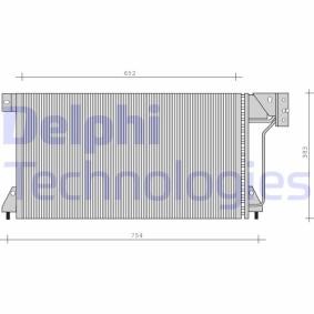 Köp Kondensor, klimatanläggning av DELPHI TSP0225025 till det låga priset 2816,32 kr