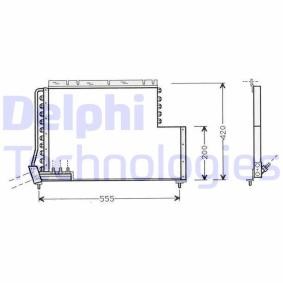 Compre Condensador, ar condicionado da DELPHI TSP0225450 a um preço baixo por 161,98 €