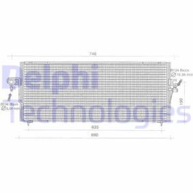 Köp Kondensor, klimatanläggning av DELPHI TSP0225342 till det låga priset 2077,54 kr