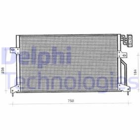 Köp Kondensor, klimatanläggning av DELPHI TSP0225246 till det låga priset 2941,36 kr