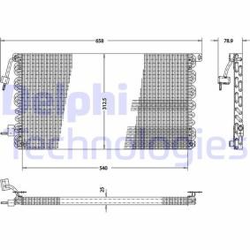 Compre Condensador, ar condicionado da DELPHI TSP0225173 a um preço baixo por 150,99 €