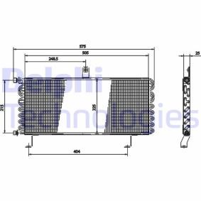Klimakondensator von DELPHI TSP0225175