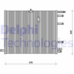 Klimakondensator von DELPHI TSP0225070