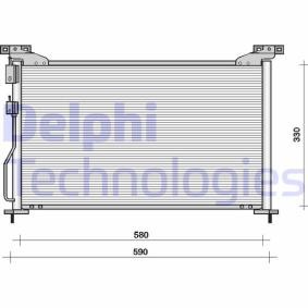 Köp Kondensor, klimatanläggning av DELPHI TSP0225092 till det låga priset 2743,33 kr